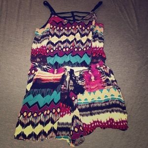 Multicolored romper!